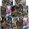 Чехол для iPhone 15 14 Xiaomi Redmi Note 13 12 11 Pro Max X 8 7 9 XR Samsung Galaxy S24 S23 A05 OPPO A15 Huawei Black Dragon Cool Phone Case