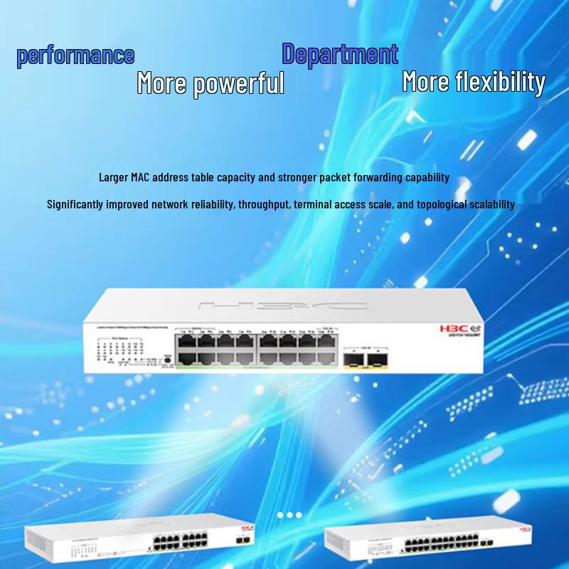 H3C US110 Series Cloud-Managed Ethernet Switches