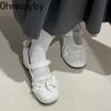 Ballet Style Thick Heel Women Lolita Mary Jane Shoes Fashion Butterfly-knot Outdoor Women's Party Dress Pumps