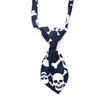 Adjustable Dog Necklace New Arrival Novelty Cute Cartoon Style Skull Head Print Bandana for Halloween Summer & Winter Use
