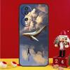 Волшебный чехол 'Летающий кит' для Honor Magic 5 6 7 8 Pro Honor 200 400 50 70 90 Lite X8b X8c X9a X9b X9c Win RT Чехол
