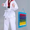 Karate Belt Organizer Display Rack Dustproof Lightweight Collection for 8