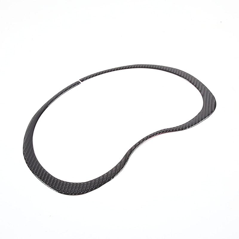 Для Subaru Forester 2013 2014 2015 2016 2017 2018 мягкая карбоновая декоративная рамка для приборной панели автомобиля, накладка, наклейка для автомобиля