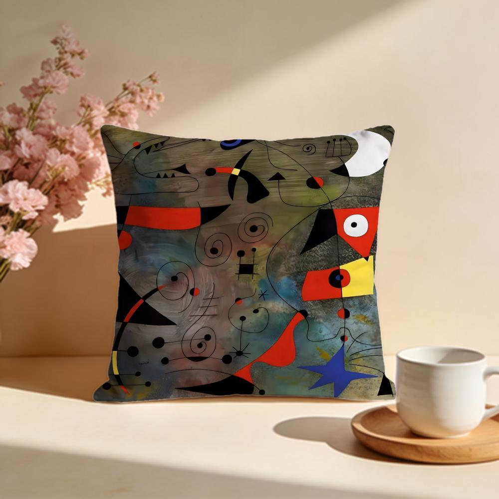Hot JJoan Mirosew Cushion Cover Stylish Washable Pillow Cover Ideal for Couch Bedroom Car Decoration