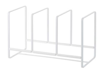 Yamazaki Jitsugyo Подставка для посуды Подставка для посуды Tower Wide L Белый 2964