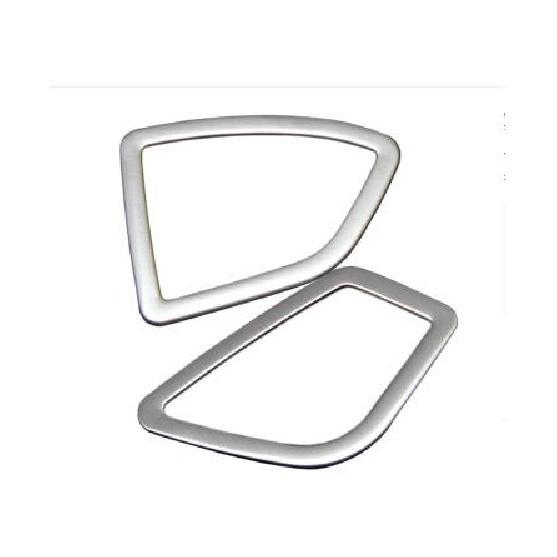 2 шт./компл., защитная накладка на переднее вентиляционное отверстие автомобиля, декоративная крышка для кондиционера, наклейка для BMW X1 F48 2016-2022 LHD