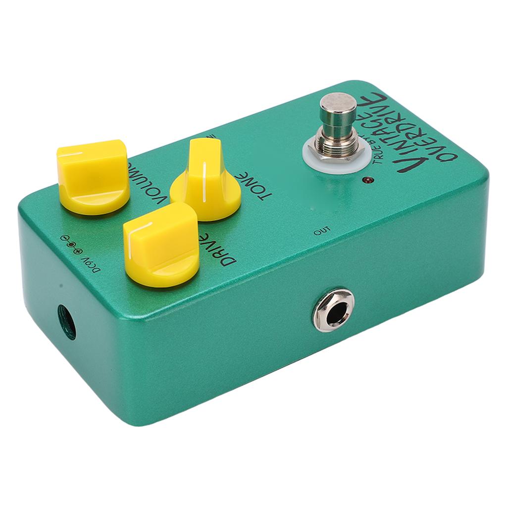 Vintage Overdrive Pedal Classic Effects True Bypass for Electric Guitar Accessories JF‑01
