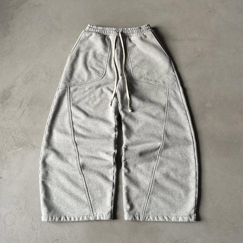 Европейские и американские мужские и женские спортивные брюки с широкими штанинами весна/лето