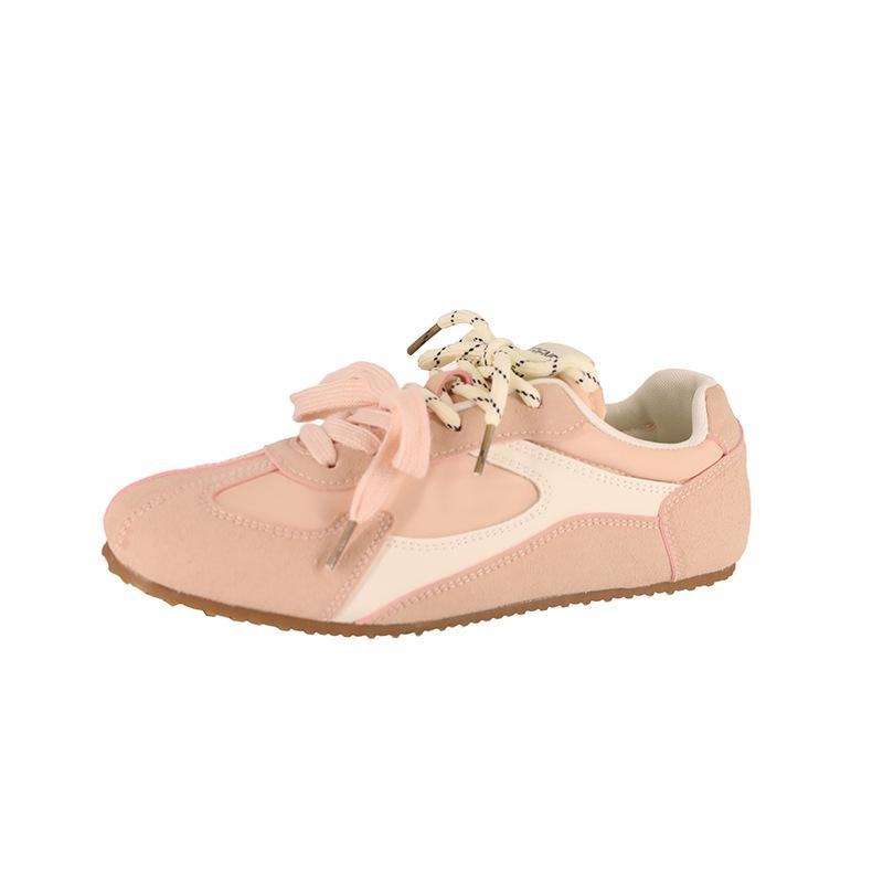 Туфли в стиле балета в стиле ретро, подходящие по цвету кроссовки Forrest Gump для женщин 2025 года, новые модные универсальные туфли для маленьких ног, для отдыха, спорта, моральной подготовки