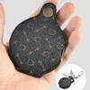 15X Small Magnifying Glass, Pocket Magnifier Folding Magnify Glass with Rotating Leather Protective Case