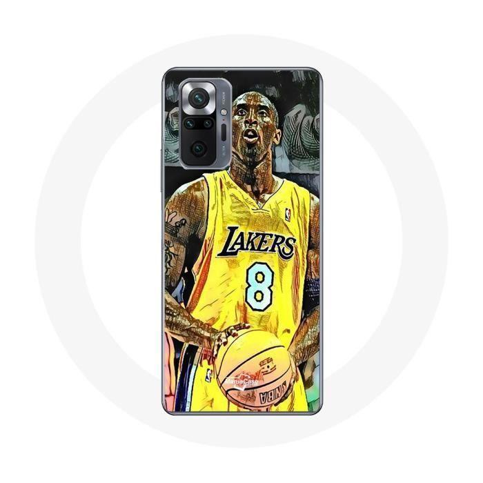 Coque - Xiaomi - Redmi Note 10 Pro - Silicone - Kobe Bryant - Noir - Souple