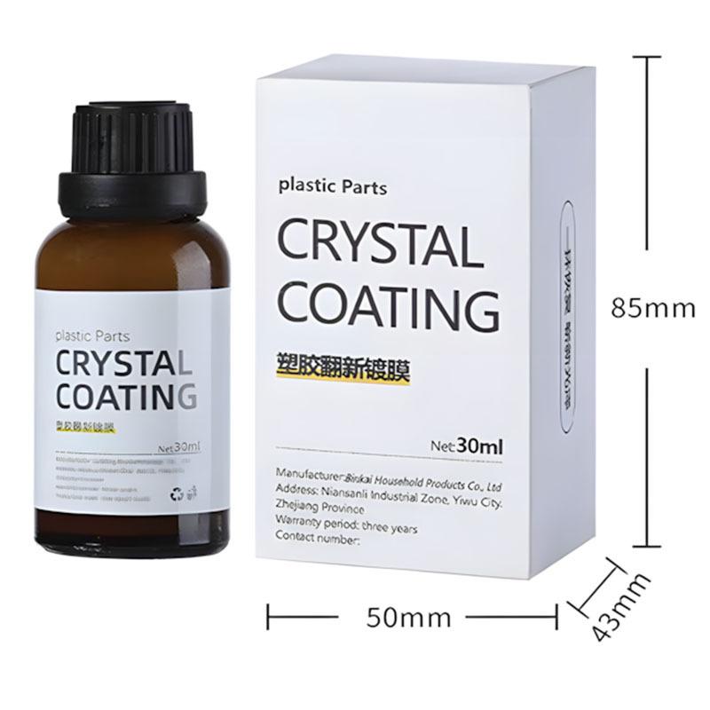 Car Plastic Restorer Back To Black Gloss Car Cleaning Products Plastic Leather Restore Auto Polish and Repair Coating Renovator