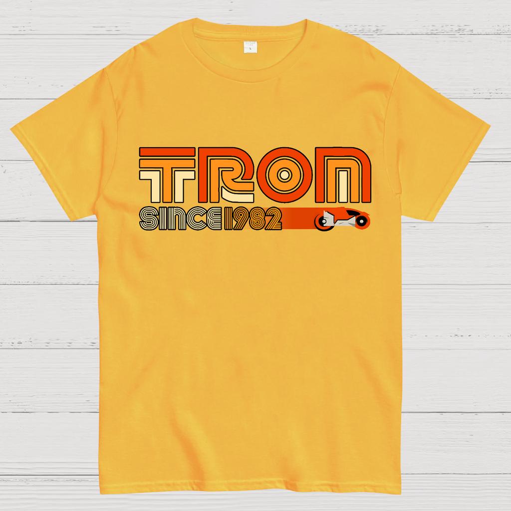 Retro Tron 1982 Unisex 100% Cotton Summer Casual Cool Loose T-Shirt