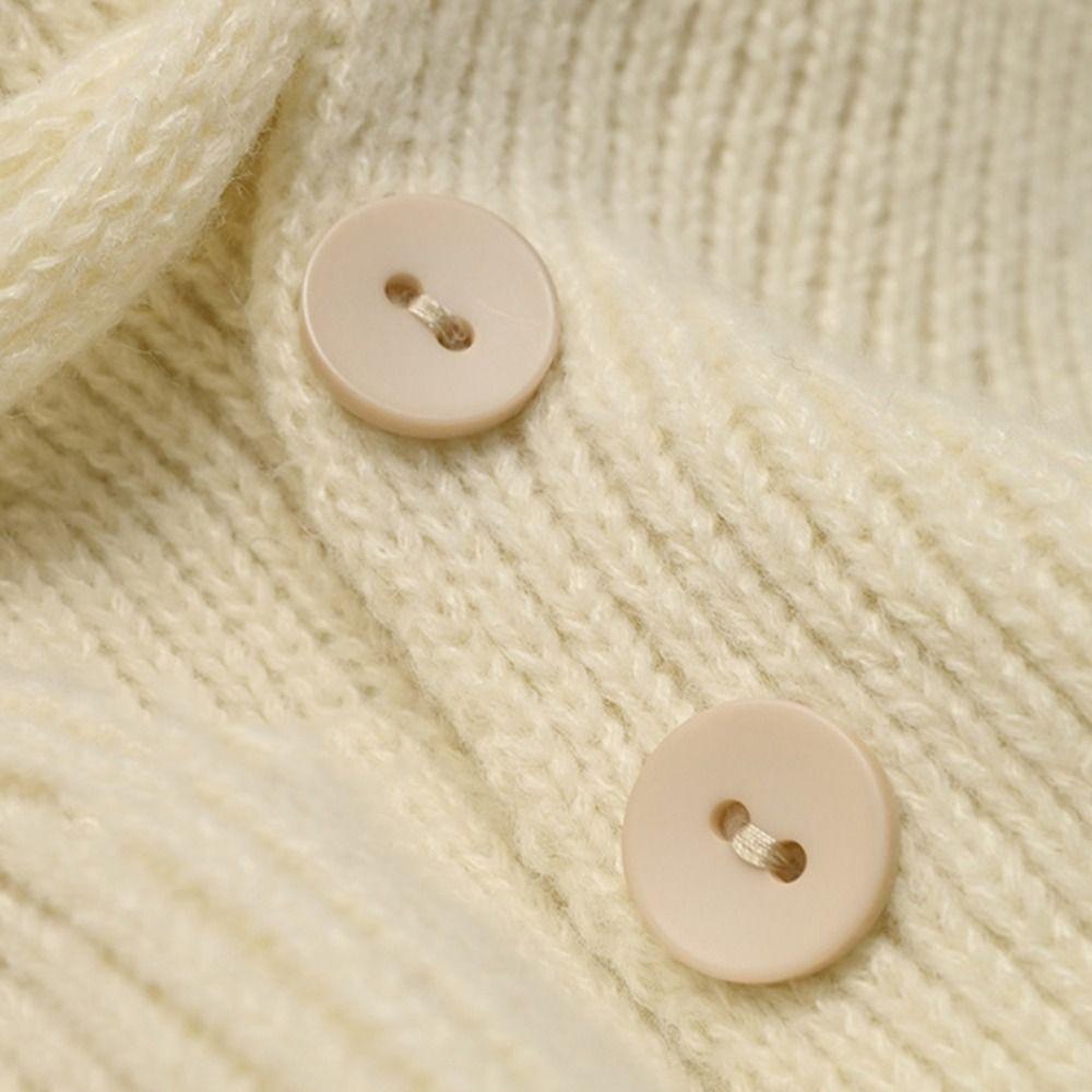 Scarves Balaclava Hat Beanie Hat Knitted Scarf Cute Winter Cap  Outdoor