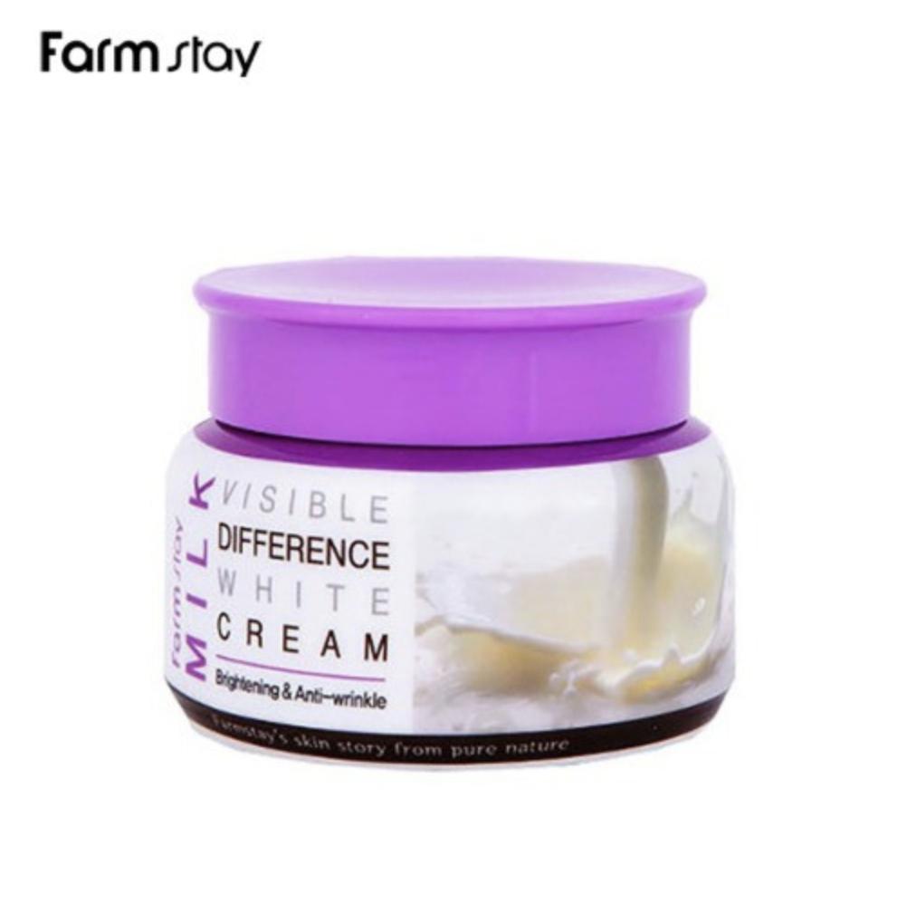 FARM STAY Молочный крем Visible Difference Белый 100г (3 варианта)