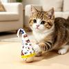 Плюшевая игрушка для собаки Желтая утка: Пищащий, устойчивый к укусам прорезыватель для щенков и собак