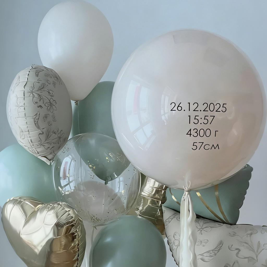 Trojan horse balloons and baby strollers shaped balloons cloud balloons for birthdays, weddings, gender revealing decorations