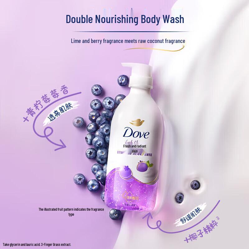 DOVE Набор «Гель для душа и скраб для тела»