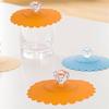 Practical Food Grade Anti-dust Non-deformable Beverage Removable Silicone Cup Lid for Office Mug Cover