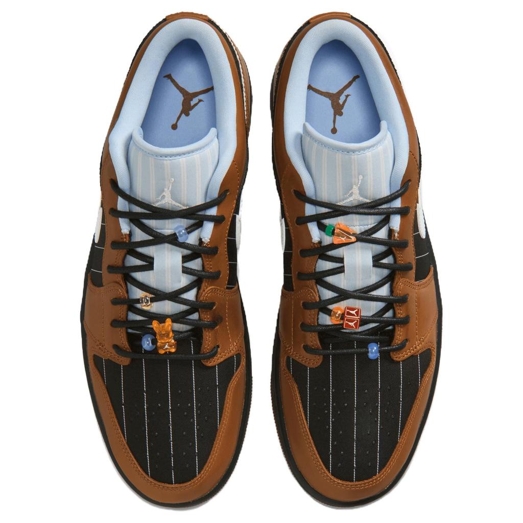 Jordan Air Jordan 1 Low Винтажные Баскетбольные Кроссовки Мужские Темно-коричневые IR7560-010