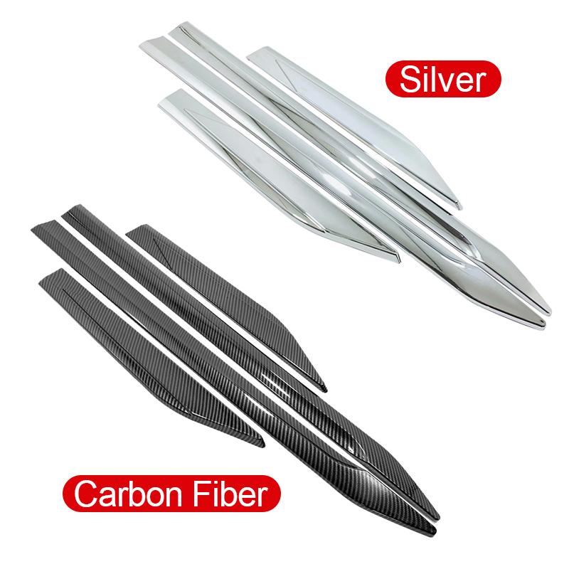 Автомобильные аксессуары для Toyota RAV4 XA50-2022 2023 гибридный ABS корпус боковой двери с защитой от царапин, молдинговая накладка