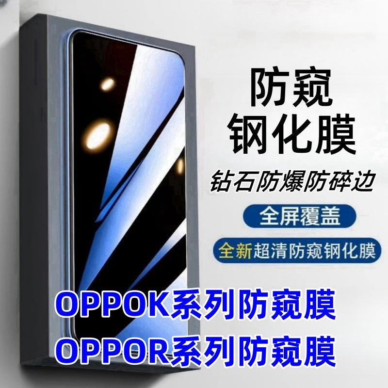 Anti-Peeping Screen Protector for OPPO K12x, K11, Vitality Edition, K9 Pro, R17