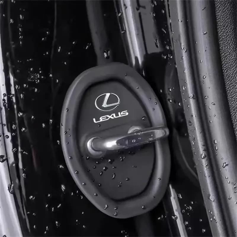 Для Lexus ES200RX300NX200/UX защитная накладка на замок двери автомобиля, амортизирующая подушка, крышка замка