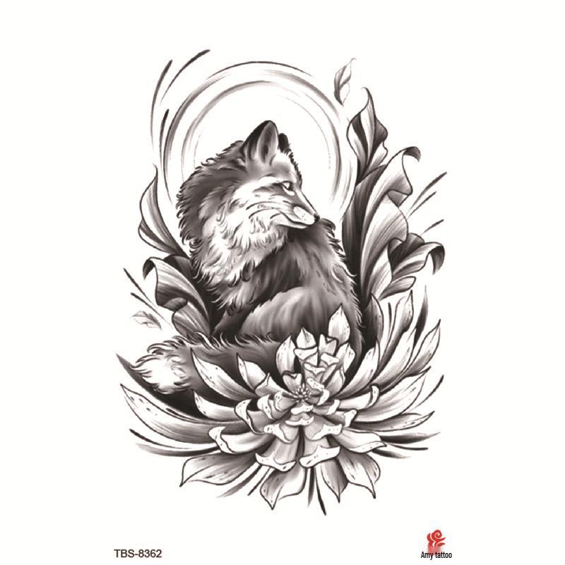 Набор маленьких водостойких тату-наклеек с тотемами и символами для предплечья