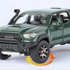 1/32 Toyota Tacoma Alloy Pickup Car Model Diecasts Metal Off-Road Vehicles Car Model High Simulation Sound and Light Childrens Toy Gift