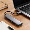 8-в-1 Высокоскоростной USB-разветвитель и аудиохаб Двухголовая многофункциональная док-станция