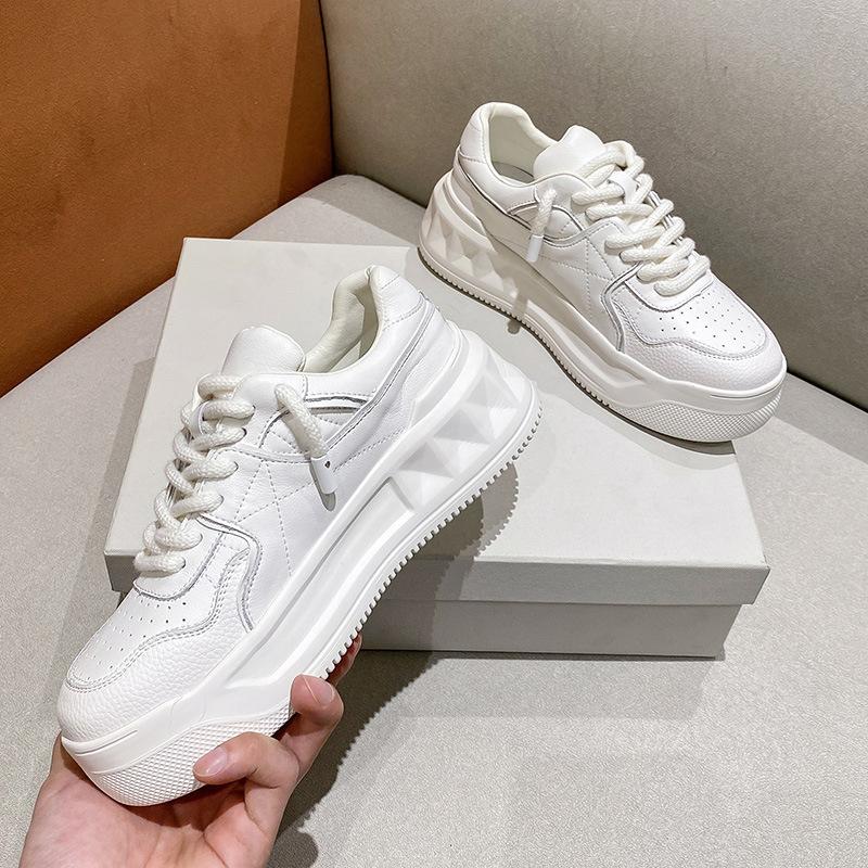Fashion Woman Shoes Women Chunky Sneakers Platform Casual Sport Shoes Vulcanized Tennis Female Basket Femme Thick Bottom Daddy Shoe