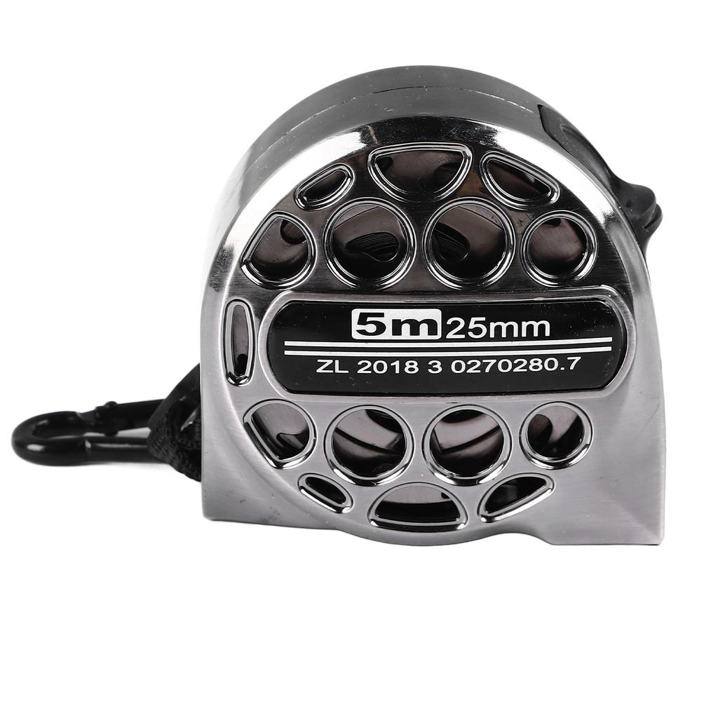 Stainless Steel Measuring Tape Hollow Design Double Sided Scale Retractable Metric Ruler for