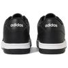 Adidas Break Start Synthetic Leather Trendy Comfortable Non-Slip Wear-Resistant Low-Top Skate Shoes Unisex Sneakers Black JR8151
