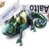 3D Силиконовая форма Хамелеон Ящерица DIY Ручная работа Рептилия Кристалл Эпоксидная смола Гипс Поделки Формы для литья Домашний декор