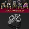 JoJo's Bizarre Adventure Кольцо Бруно Буччеллати 2D (размер 7) Украшения Оригинальный Дизайн Стиль Молнии Мультяшные Аниме Периферия Подарок