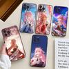Чехол для телефона Yae Miko Animation Game G-Genshin I-Impact Для IPhone 17 Air 16 15 14 13 Pro Max 11 12 Черный Силиконовый Чехол