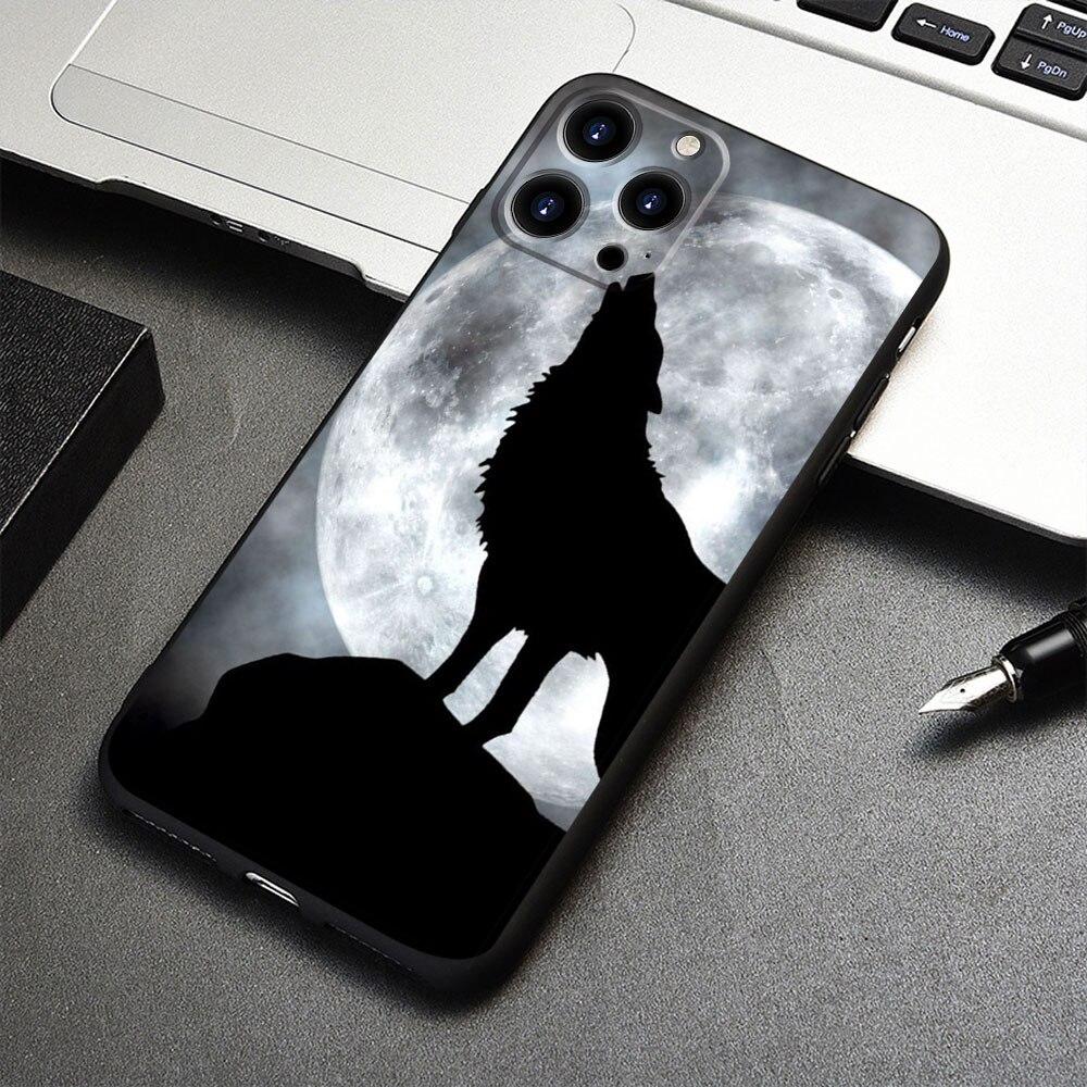 Чехол для телефона, силиконовый доспех, зверь, лев, волк для Apple iPhone X 14 11 13 Pro Max XR 7 8 Plus XS 12 5S Mini 6S SE2022 5 SE 6