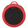 Bluetooth-динамик на присоске 3,7 В 500 мАч Водонепроницаемый IP65 Портативный беспроводной динамик для ванной комнаты, улицы, красный