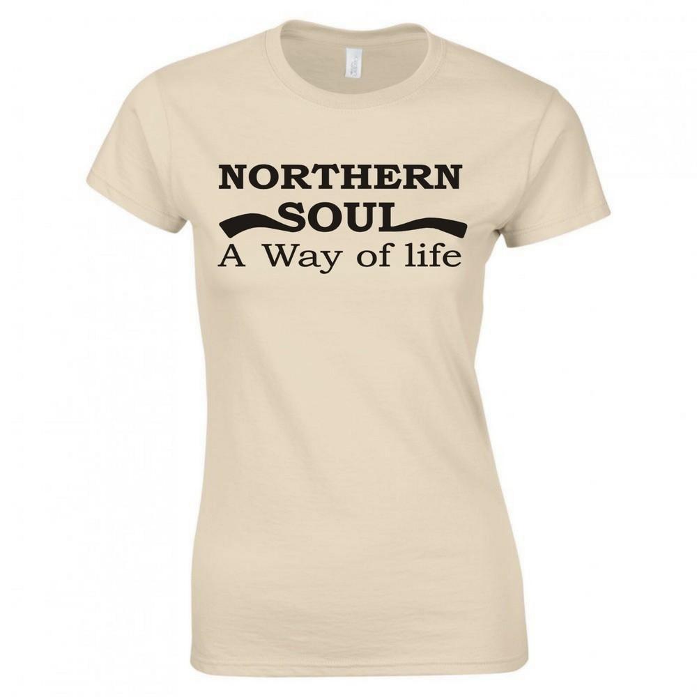 Northern Soul A Way Of Life Ladies Skinny Fit Tshirt