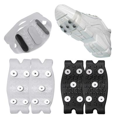 1 пара шипов для льда, кошки с 5 стальными шипами, светоотражающие, для мужчин и женщин, для зимнего отдыха на свежем воздухе, для ходьбы по льду и снегу, эластичные, нескользящие