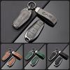 Car Key Protective Case Leather Metal Case Car Remote Smart Key Case for BYD Song Plus Atto 3 Han EV Tang DM Qin Seal Dolphin