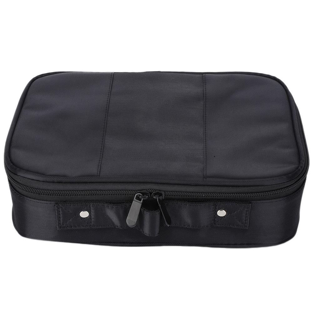 Portable Hair Tools Scissors Comb Clips Storage Bag Hairdressing Hair Stylist BagBlack