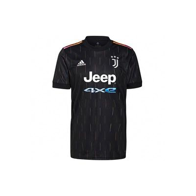 adidas Мужская футболка из футбольного джерси Juventus Away Fan Edition, черные GS1438
