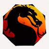 1pc Mortal Kombat Dragon Logo Umbrella with Plastic Handle,Suitable for All Seasons Home Travel Outdoor UmbrellaM1094