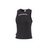 Letter Print Slim Fit Sports Sleeveless Tank Top Women Tops Black 622575-01