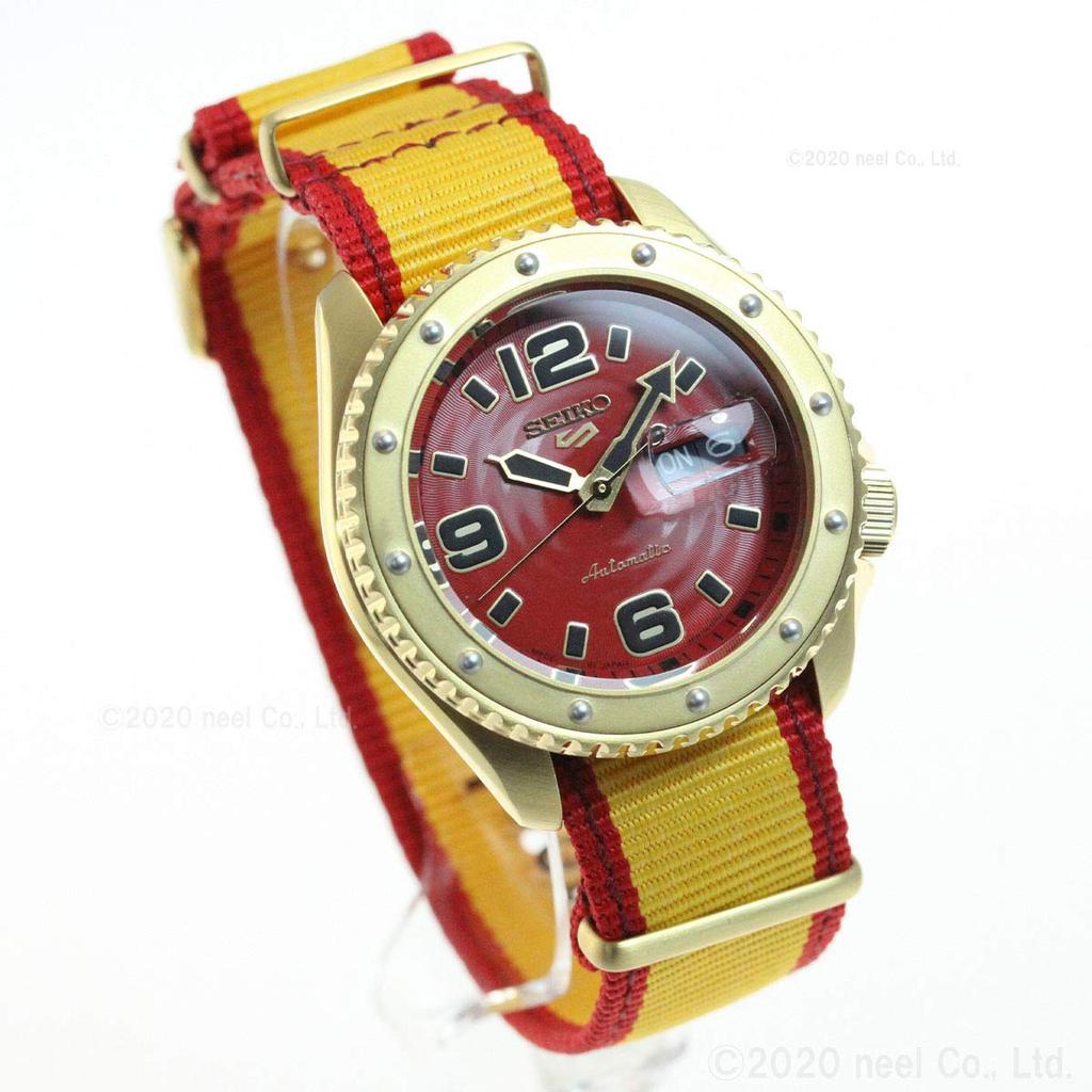 SEIKO 5 SPORTS Street Fighter V Автоматические Механические Лимитированная Серия Часы Zangief Seiko Five Sense SBSA084 [Seiko] Мужские