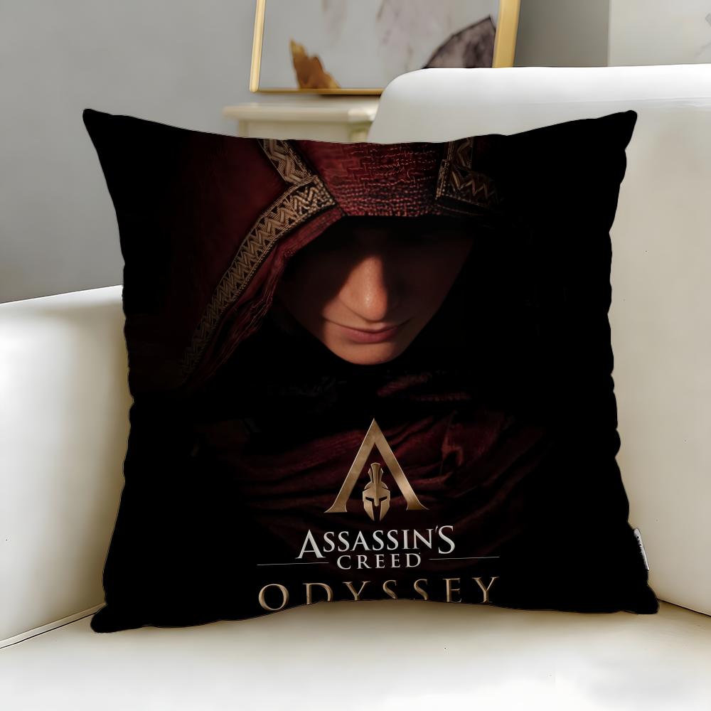 Классическая игра Assassin's Creed Наволочка Мягкая и Легко стирающаяся – Универсальная для Дивана, Кровати, Путешествий и Офиса