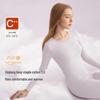 Women's Antibacterial Xinjiang Cotton Thermal Underwear Set - Thin, Anti-Mite, for Autumn/Winter