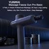 2020 Xiaomi Mi Yunmai Fascia Gun Pro Базовый беспроводной ручной электрический пистолет для массажа мышц тела Ударный пистолет для тренировок Беговая терапия Облегчение боли в мышцах