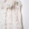 Женский безрукавный жилет из искусственного меха на осень/зиму 2024 - Европейский и американский стиль